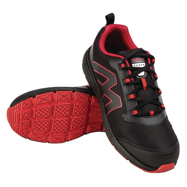 Slipbuster Mesh Safety Trainers Black 44 BB421-44