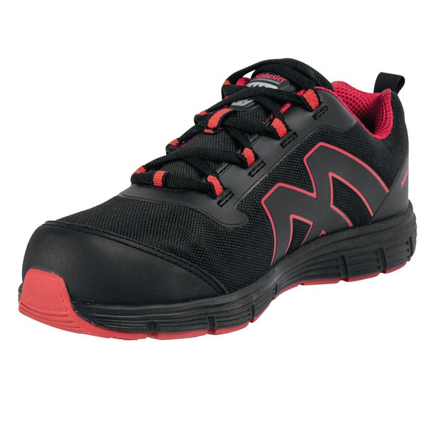 Slipbuster Mesh Safety Trainers Black 44 BB421-44
