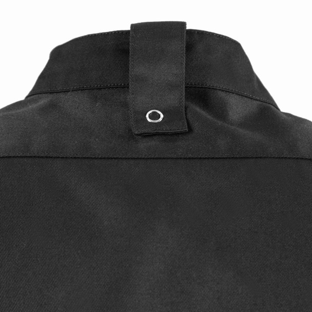 Southside Band Collar Chefs Jacket Black Size M BB711-M