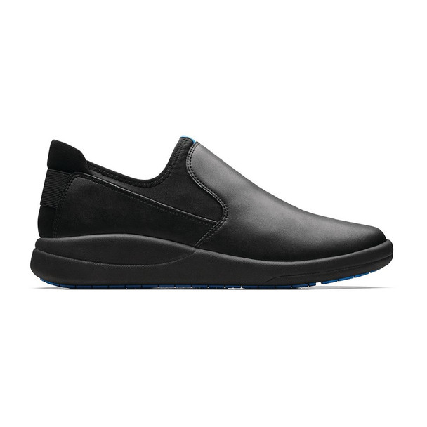 WearerTech Vitalise Slip on Shoe Black/Black with Modular Insole Size 46 BB741-46