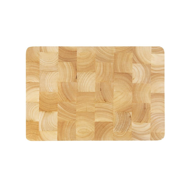 Vogue Rectangular Wooden Chopping Board Medium C459