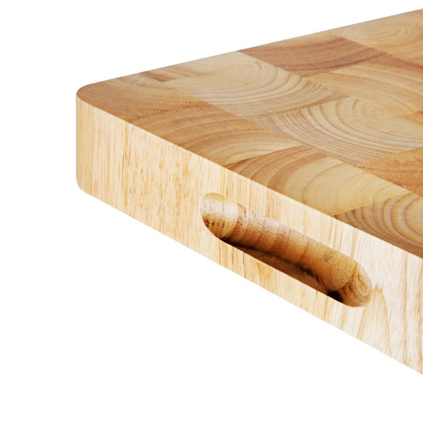 Vogue Rectangular Wooden Chopping Board Medium C459