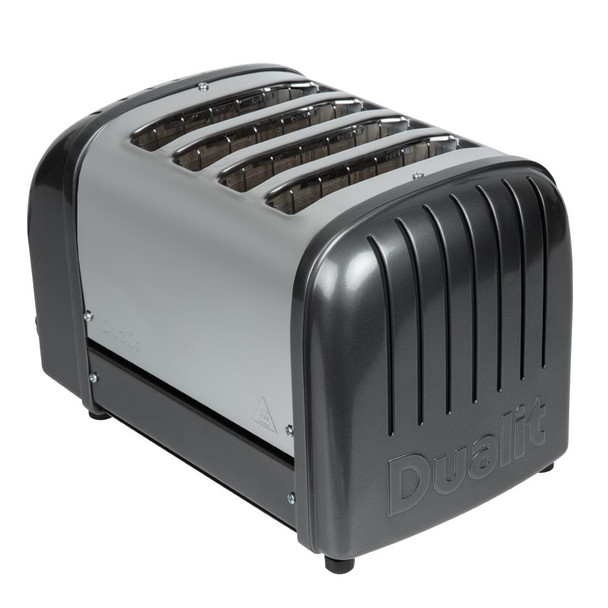 Dualit 2 x 2 Combi Vario 4 Slice Toaster Metallic Charcoal 42170 CD359