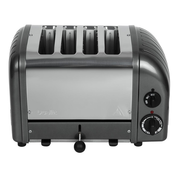 Dualit 2 x 2 Combi Vario 4 Slice Toaster Metallic Charcoal 42170 CD359