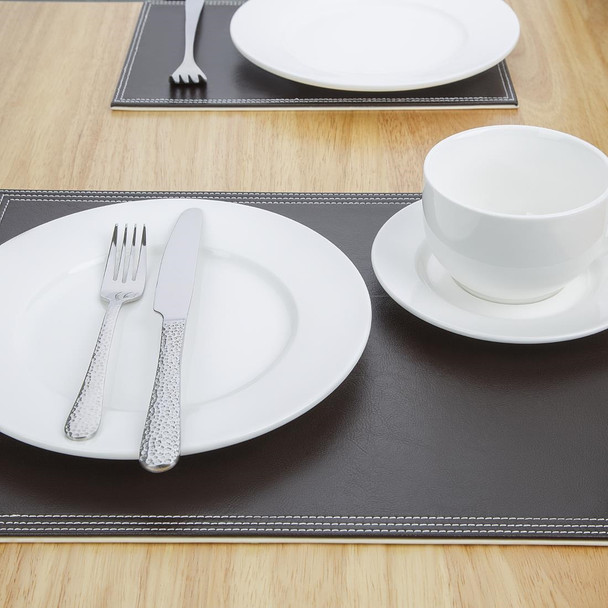 Olympia Faux Leather Large Placemat CE298