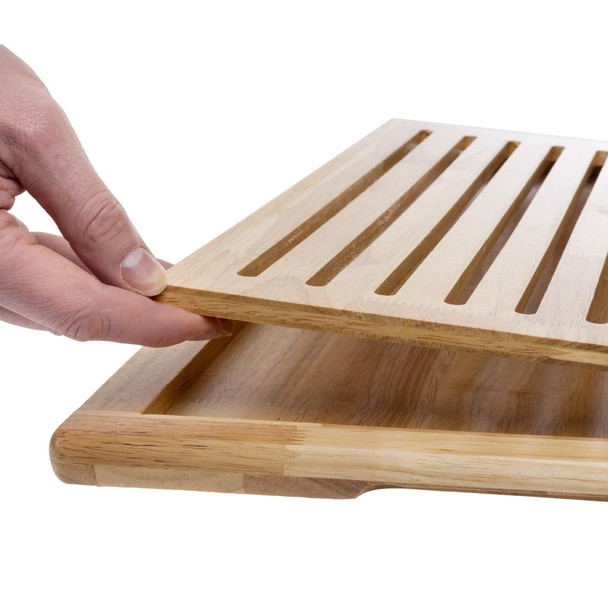 APS Thick Slatted Wooden Chopping Board CF029