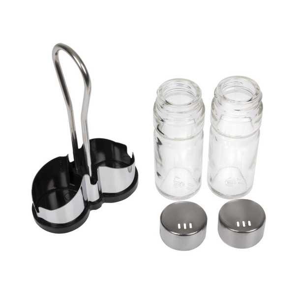 Salt and Pepper Cruet Set and Stand CF295