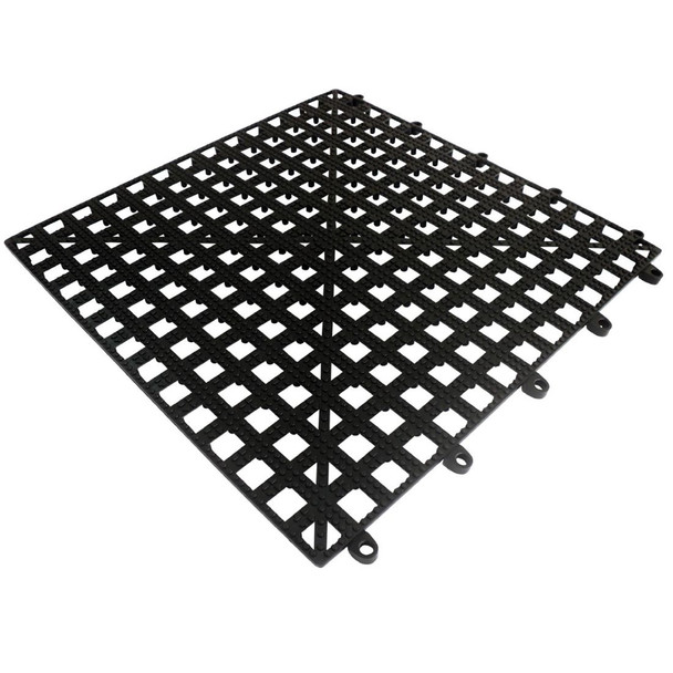 Beaumont Bar Shelf Tile - Black 300x300mm CZ628