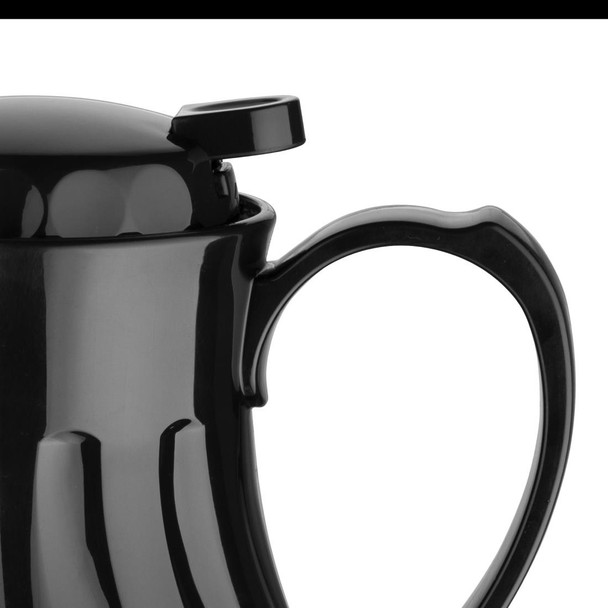 Olympia Insulated Swirl Jug Black 1.2Ltr CH117