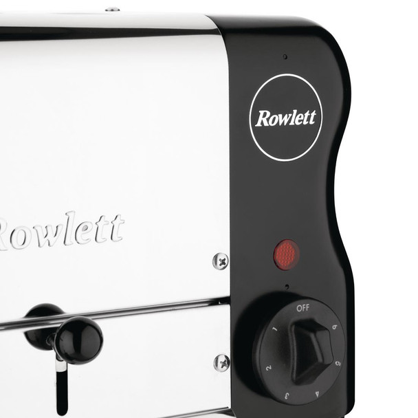 Rowlett Esprit 2 Slot Toaster Jet Black w/2 Additional Elements & Sandwich Cage CH179