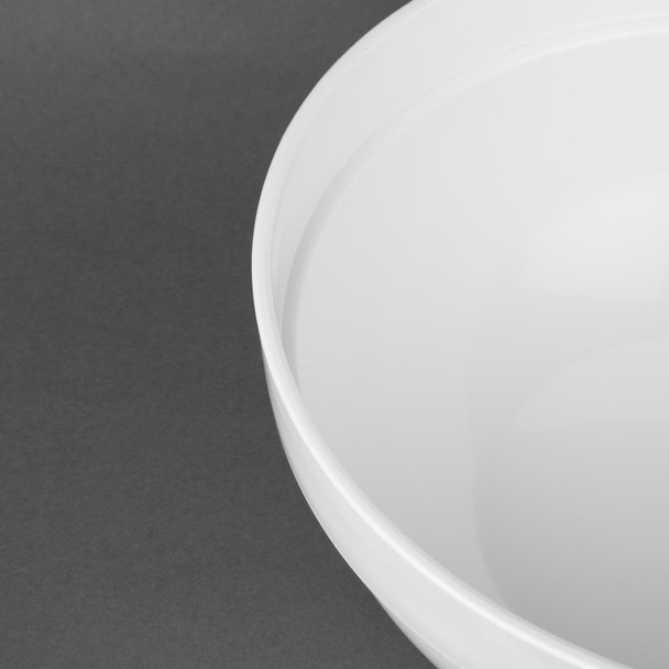 Nisbets Essentials Polypropylene White Mixing Bowl 3Ltr CH399