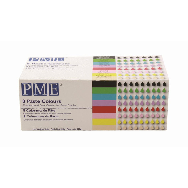 PME Paste Colours Set (Pack of 8) CN884