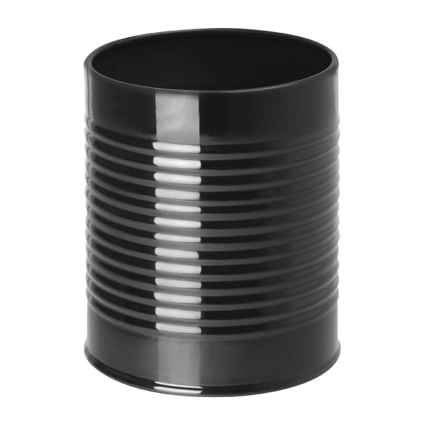 Olympia Galvanised Steel Table Tidy Black CP498