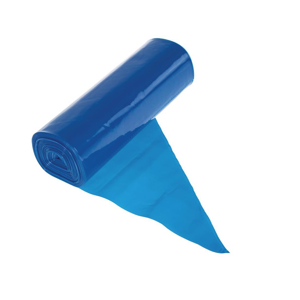 Vogue Anti-Slip Disposable Blue Piping Bags (Pack of 100) CS803