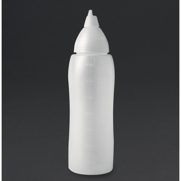 Araven Clear Non-Drip Sauce Bottle 26oz CW113