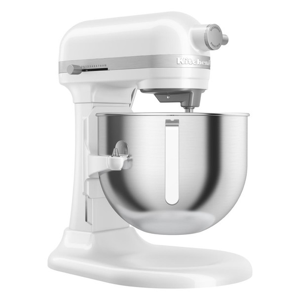 KitchenAid Heavy Duty Bowl-Lift Stand Mixer 6.6Ltr White 5KSM70JPXBWH CX079