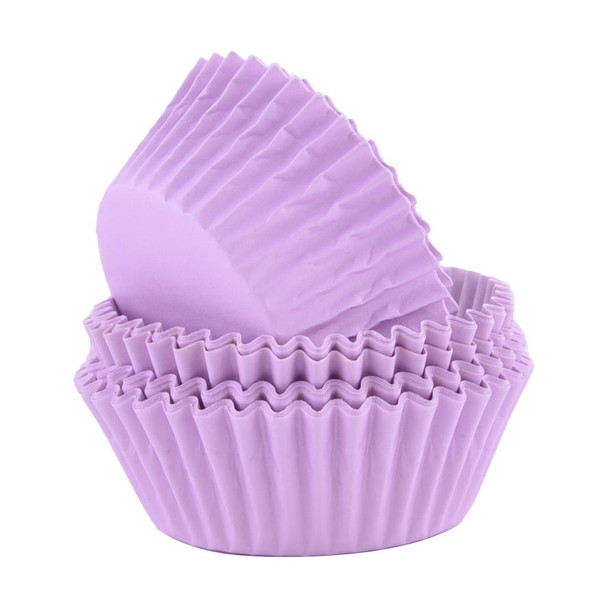 PME Block Colour Cupcake Cases Purple, Pack of 60 CX142