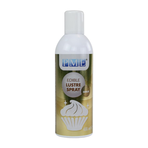 PME Edible Lustre Spray Gold 400ml CX145