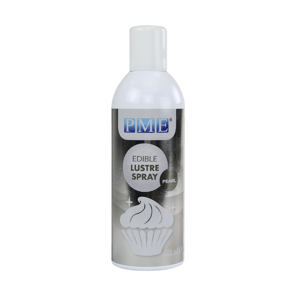 PME Edible Lustre Spray Pearl 400ml CX148