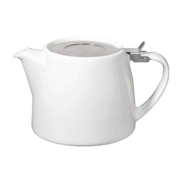 Forlife Stump Teapot White 530ml CX580