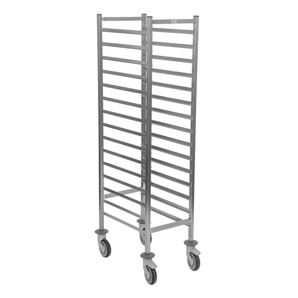 Matfer Bourgeat 15 Level Gastronorm Racking Trolley 1/1GN CX724