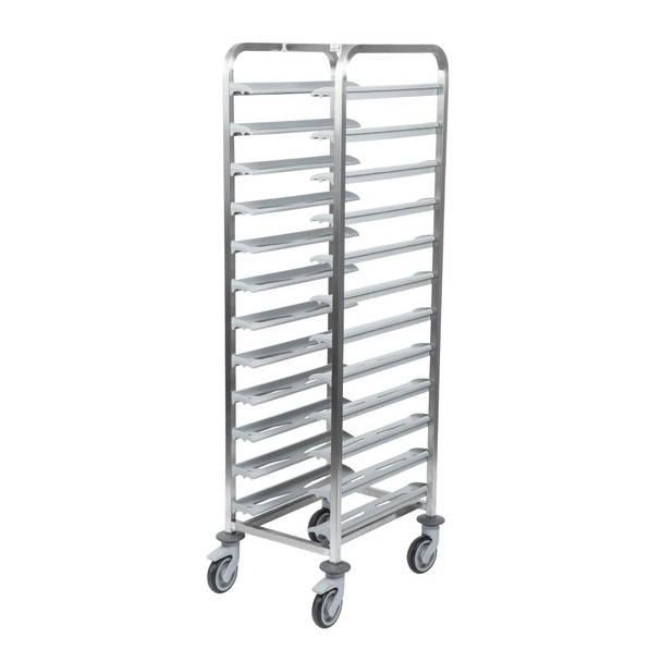 Matfer Bourgeat 12 Tray Cafeteria Trolley Grey CX726