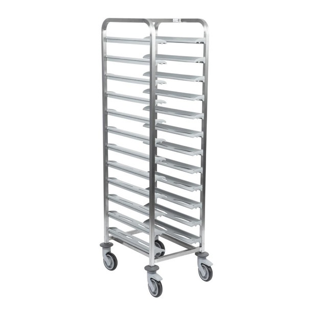 Matfer Bourgeat 12 Tray Cafeteria Trolley Grey CX726