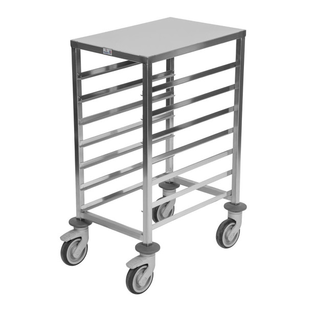 Matfer Bourgeat 7 Level Gastronorm Racking Trolley 1/1GN CX727