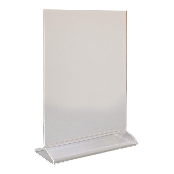 Beaumont Perspex Menu Holder Vertical A5 CZ422