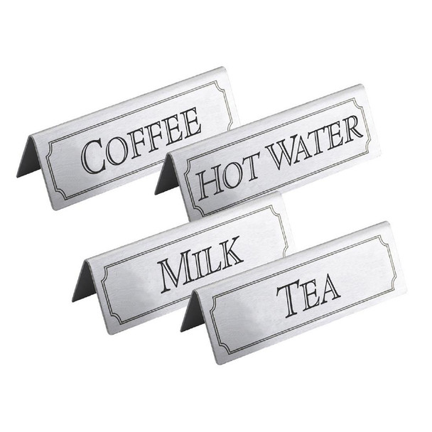 Beaumont Coffee Table Sign Stainless Steel CZ431