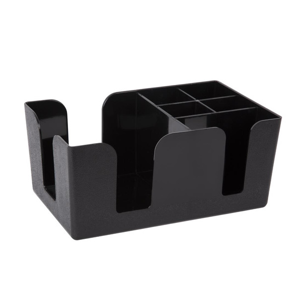 Olympia Kristallon Plastic Bar Caddy Black F980