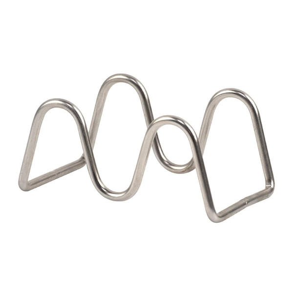 Beaumont Stainless Steel Wire 1-2 Taco Holder CZ647