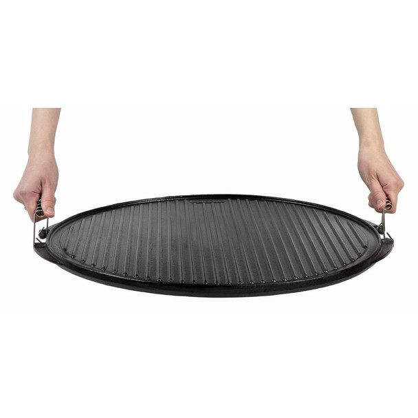 Garcima SL Enamelled Cast Iron Round Griddle Pan 520mm DM722