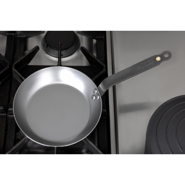 De Buyer Mineral B Black Iron Induction Frying Pan 240mm DN897