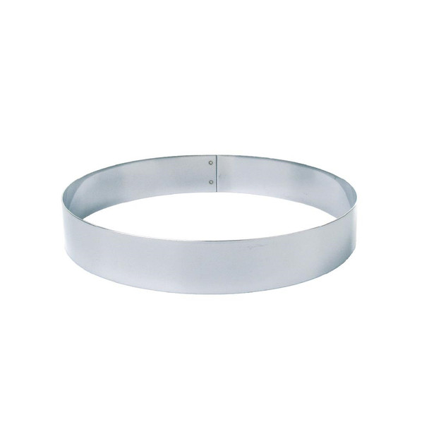 Matfer Bourgeat Stainless Steel Mousse Ring 45 x 160mm DN957