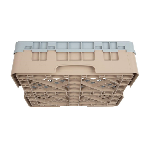 Cambro Camrack Beige 16 Compartments Max Glass Height 92mm DW550