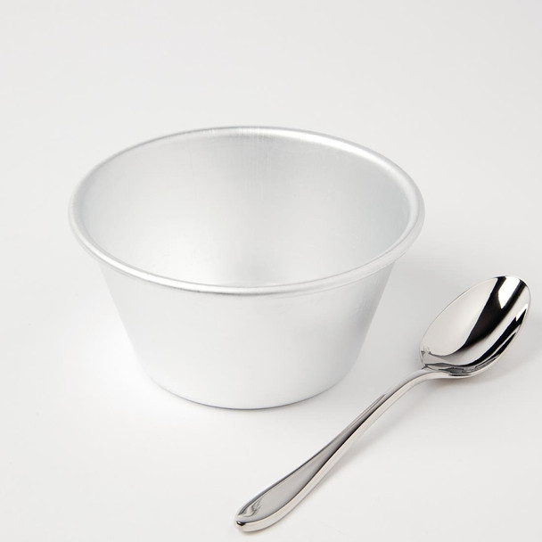 Vogue Aluminium Mini Pudding Basin 284ml E046