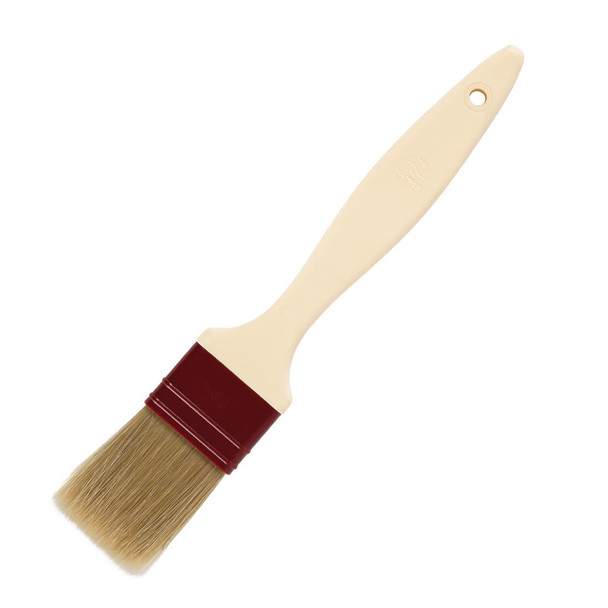 Matfer Bourgeat Pastry Brush Natural Flat Bristles 4.5cm E444