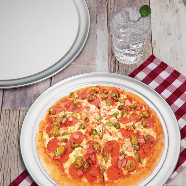 Vogue Aluminium Pizza Tray 12in F008