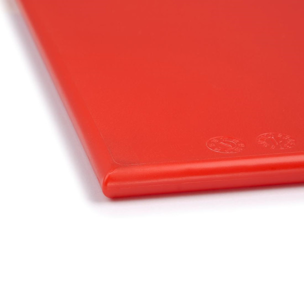 Hygiplas Anti Microbial High Density Red Chopping Board F155