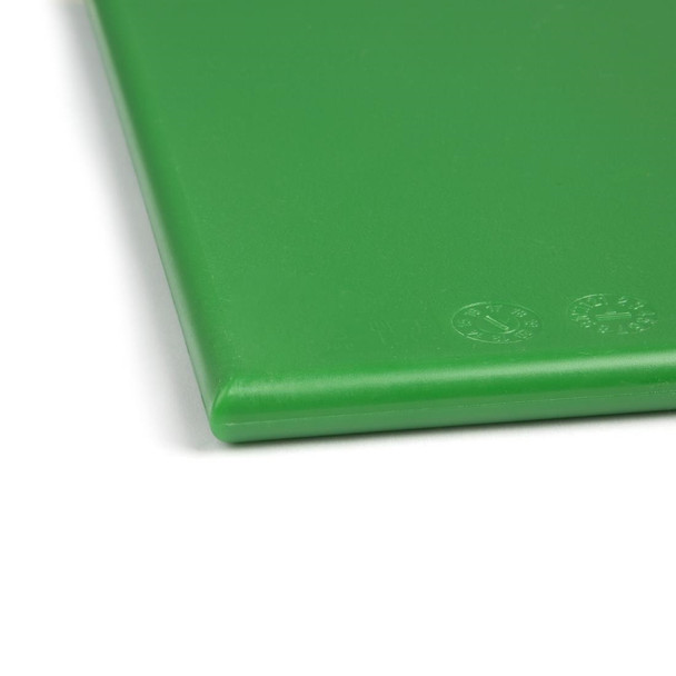 Hygiplas Anti Microbial High Density Green Chopping Board F158