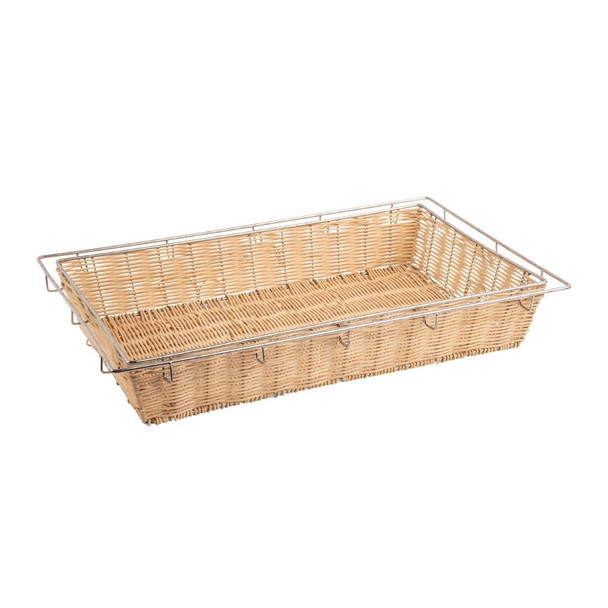 Olympia Wicker Metal Frame Basket 1/1 GN F760