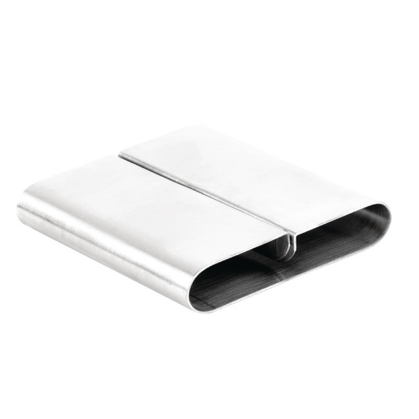 Olympia Curved Stainless Steel Menu Card Holder F778