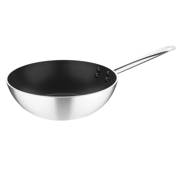 Vogue Non-stick Teflon Aluminium Platinum Plus Wok 300mm FB690