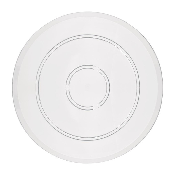 Olympia Kristallon Polycarbonate Display Plate Clear 282(Ø)mm FE472