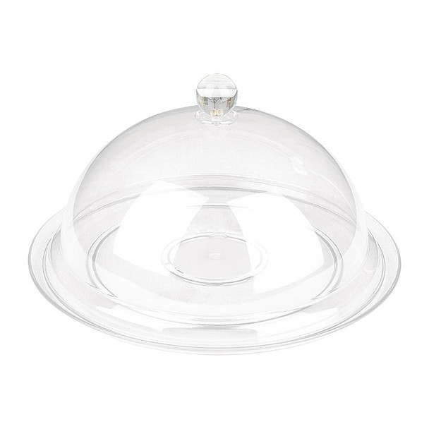 Olympia Kristallon Polycarbonate Display Plate Clear 345(Ø)mm FE474