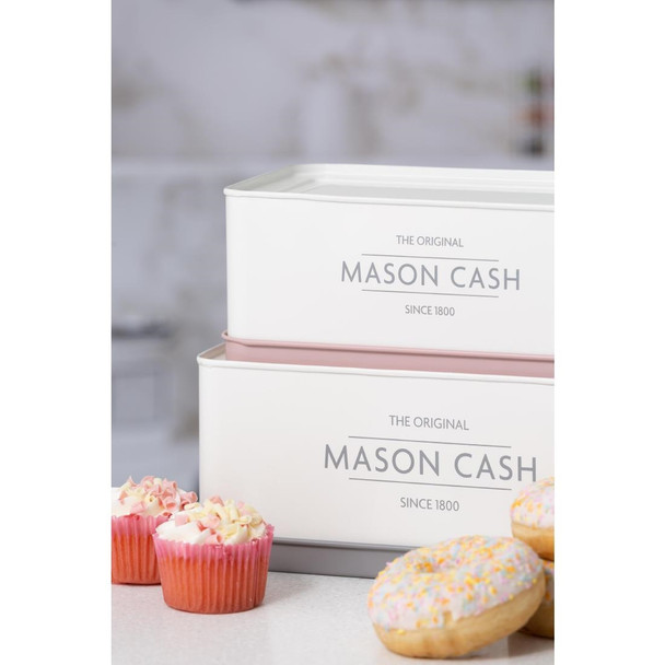 Mason & Cash Innovative Kitchen Set of 2 Rectangular Tins FS229