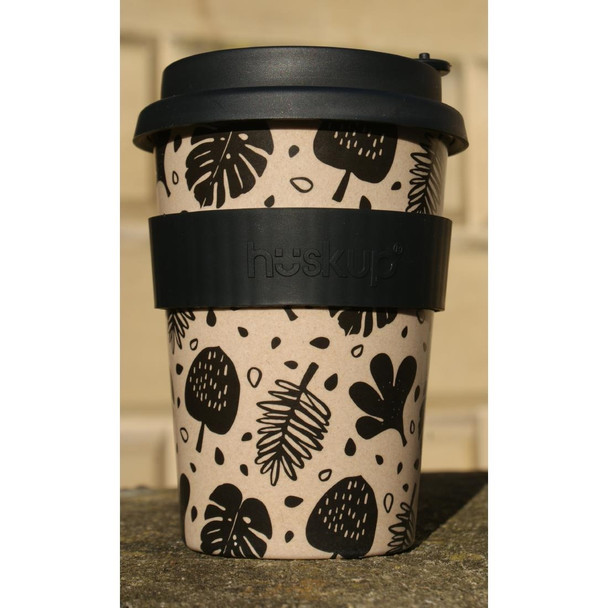 Huskup Botanical House Plants Reusable Eco Coffee Cup 400ml FT140