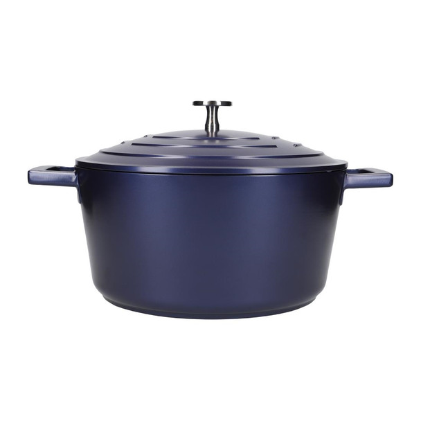 Masterclass Casserole Dish Metallic Blue 4Ltr FW795