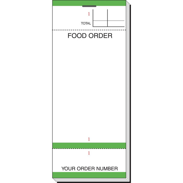 Olympia Bar Food Pad With Order Tickets Single Leaf (Pack of 50) G522